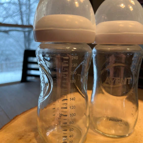 8oz Philips AVENT Glass Baby Bottles (Set Of 2) - Picture 6 of 6